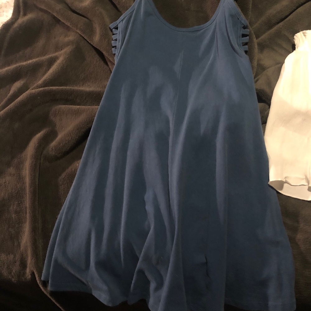 A blue dress!
